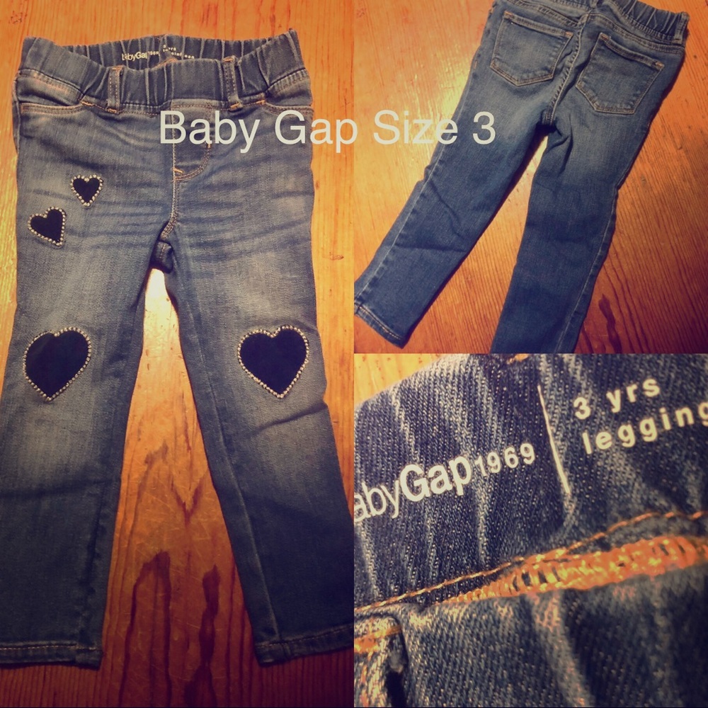 Baby Gap Girls skinny jean leggings size 3T
